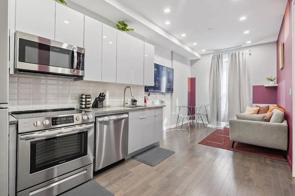 Swj 2Nd - Times Sq, Brooklyn Bridge, Lga In 15 Min Apartment New York