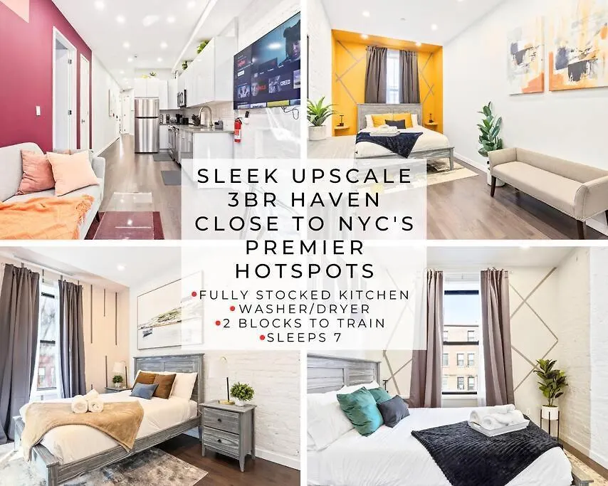 Swj 2Nd - Times Sq, Brooklyn Bridge, Lga In 15 Min Apartment New York United States
